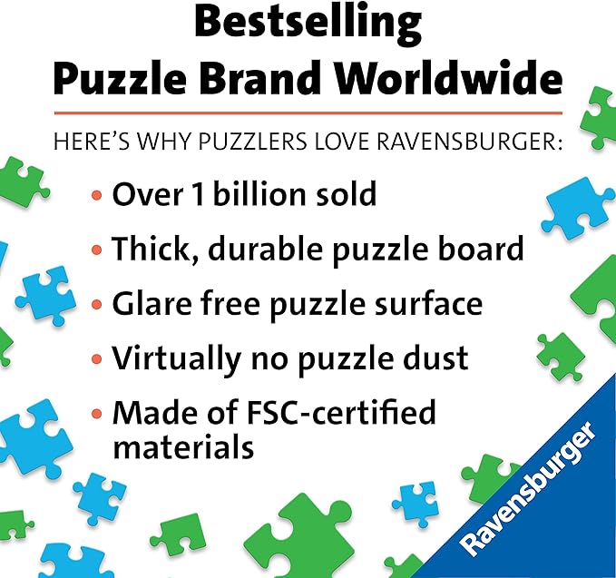 Ravensburger Aimee Stewart A Pirate’s Life 1000 Piece Jigsaw Puzzle for Adults & Kids Age 12 Years Up