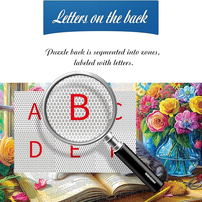 Jigsaw Puzzles 2 Pack 1000 Pieces - WISHDIAM Puzzles for Adults - Cats Kitten in Flower Room - Funny Pets Puzzles for Adults 1000 Pieces and up (Paris & Garden)