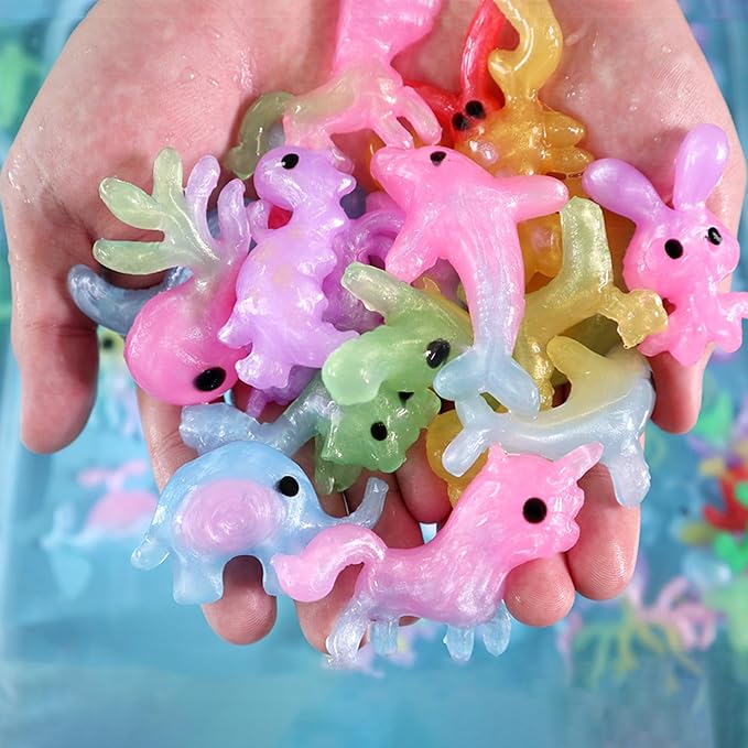 Aqua Fairy Water Gel Kit for Kids, Magic Water Elf Toy Kit with 20 Colors Magic Gel, Aqua Fairy kit with 24 Shape Molds, Crate Your Own Magic Elf Kits Water Pets Craft Kits for Kids