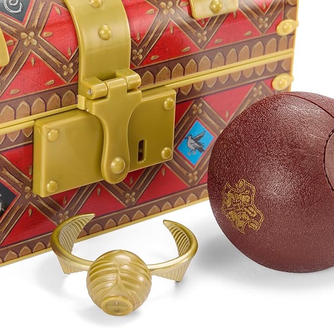 American Girl Harry Potter 18-inch Doll Accessories Hogwarts Quidditch with Trunk, Gear, and House Pennants, For Ages 6+