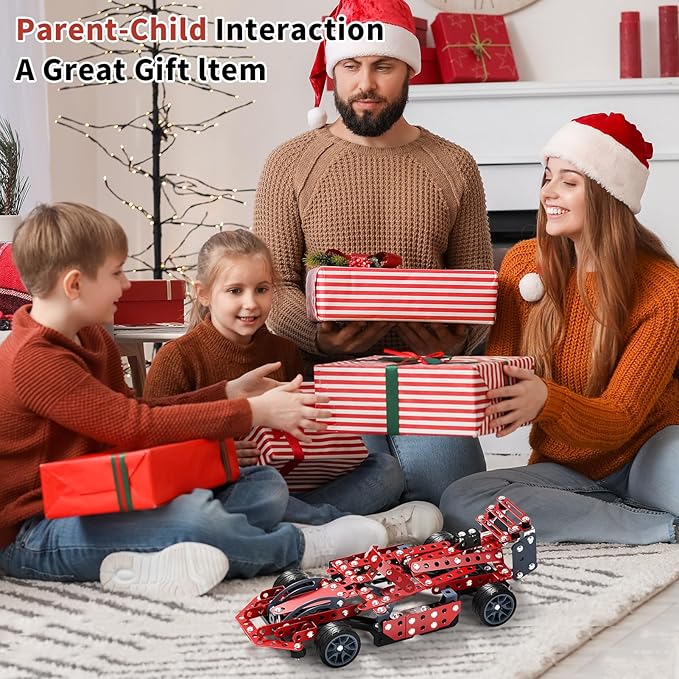 STEM Building Projects Toys - Model Car Kit DIY Building STEM Projects Toys for Kids Boys Girls Ages 8-12-16, Assembly Science Kit Model Car Birthday Gift Toys for Kids Boys 8 9 10 11 12 Years Old