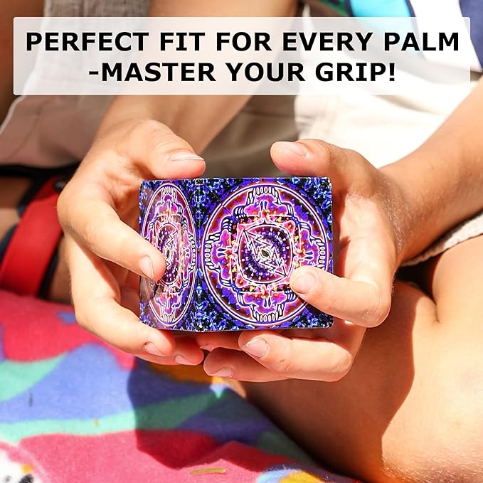 SHASHIBO Shape Shifting Box - STEM Magnetic Fidget Cube That Transforms Into Over 70 Shapes, Download Fun in Motion Toys Mobile App (Blue Planet)