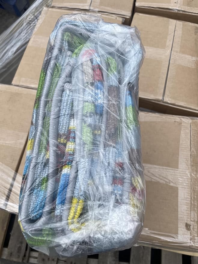 Capslpad Kids Rug 6'6" x 5'0" Educational Learning Kids Play Area Rug Large Traffic Road Cars Rug Play Mat for Kid Toy Nursery Rug Kid Car Carpet for Playroom Living Room Classroom Decor, Sky Blue