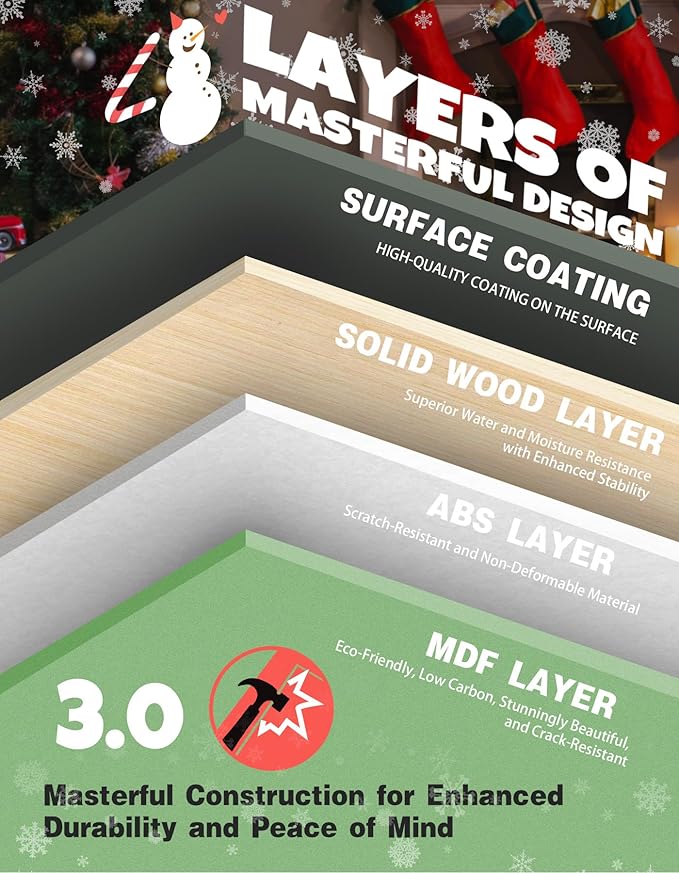 Joyooss Art Easel for Toddlers, Adjustable Standing Wooden Easel with Dry Erase Board, for Kids Age 2-4 to 9-12