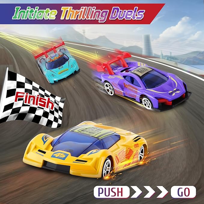 Color Changing Cars Toys Bath Toys for Ages 5-7 Pool Toys Water Toys Outdoor Toys for Kids Ages 4-8 Boys Gifts Cars Themed Party Favors Goodie Bag Stuffers Funny Gifts for Kids Sensory Die-Cast Toys