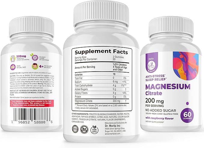 Omega3 Gummies for Kids with Omega 6&9 and Magnesium Gummies - DHA Children Brain Supplement for Heart and Vision Support – No Fish Oil and Gluten Free Immune Health with Sugar-Free Magnesium