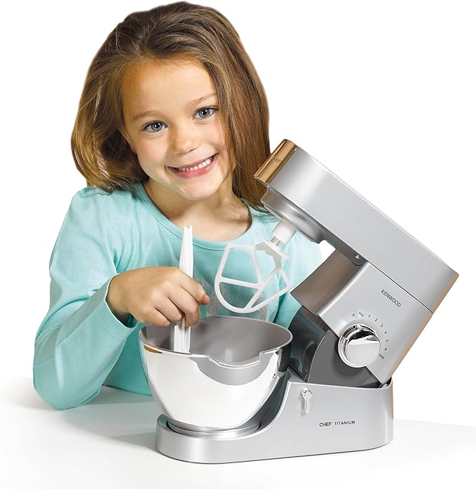 Casdon Kenwood Mixer | Toy Food Mixer for Children Aged 3+ | Perfect for Budding Bakers Who Enjoy Mixing Real Food