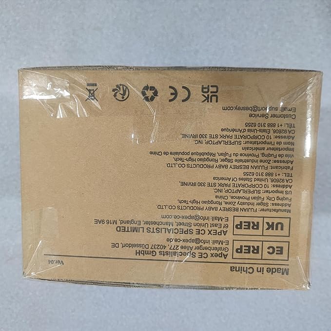 Besrey 2-in-1 Kids Playhouse with Padded Mat and Lights, Large Play Tent with 2 Doors & 4 Windows, Indoor & Outdoor, Toddler Tent, 51" x 35" x 51" (Gray)