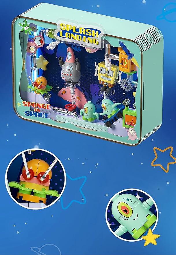 Building Blocks with Lights and Photo Frame Series 2 for Boys and Girls Teenagers Adults Best Toys