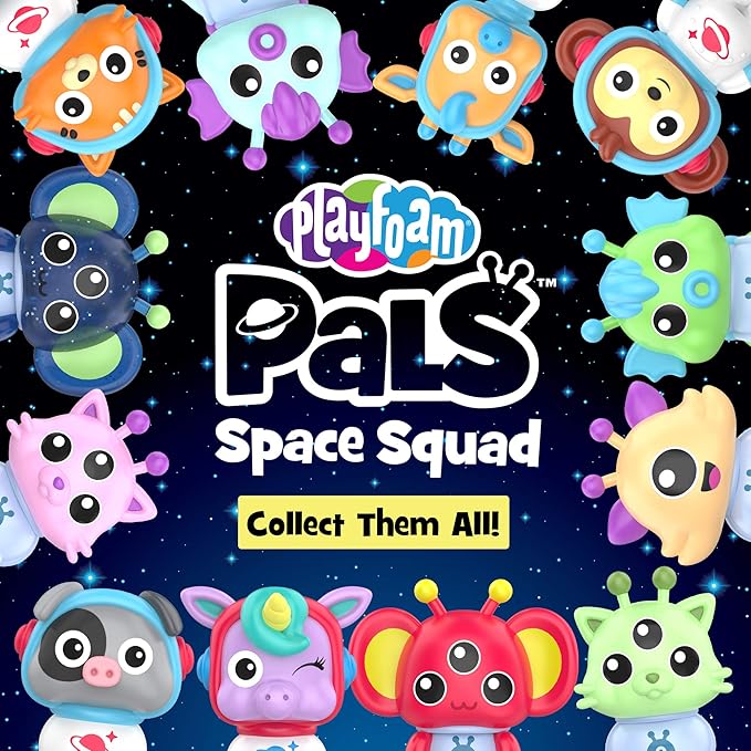 Educational Insights Playfoam Pals Space Squad 6-Pack, Fidget, Sensory Toy for Boys & Girls, Ages 3+