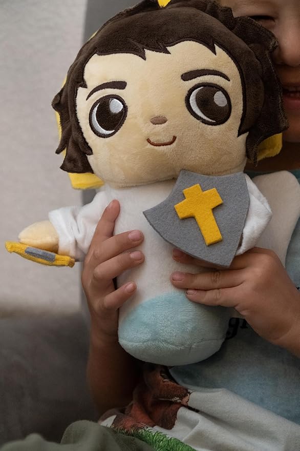 Guardian Angel Plushie - Perfect for Baby Gifts, Baptism Gifts, Catholic Gifts, Christian Gifts, for Your Godson or Goddaughter, Baby, Toddler and More! Adorable and Inspirational!
