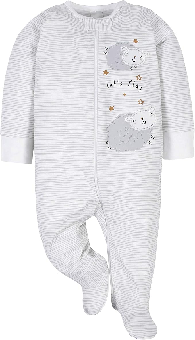 Gerber Baby Boys 4 Pack Sleep 'N Play Footie
