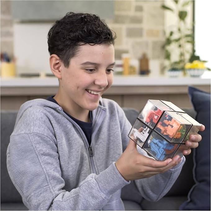 Rubik’s, Perplexus Hybrid 2 x 2 Gravity 3D Maze Game Brain Teaser Fidget Toy Puzzle Ball, for Kids & Adults Ages 8 and up