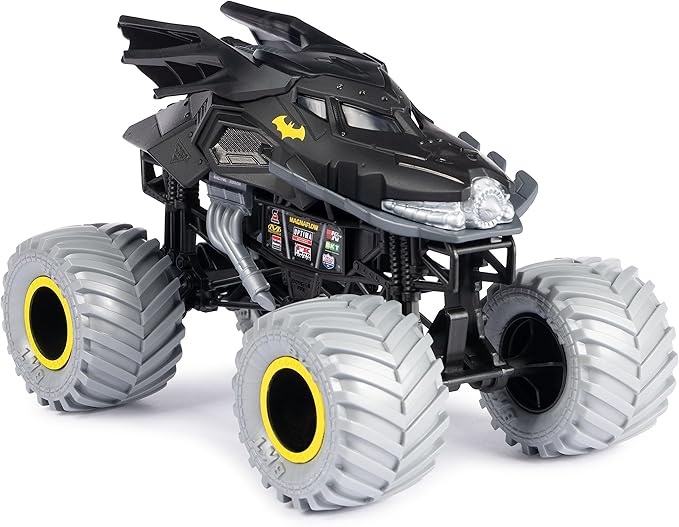 Monster Jam, Official Batman Monster Truck, Collector Die-Cast Vehicle, 1:24 Scale, Kids Toys for Boys Ages 3 and up
