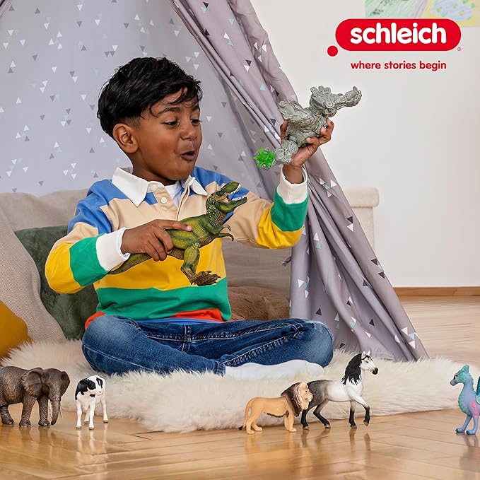 Schleich Horse Club - 97PC Riding Center Horse Toy Playset with Rider, 2 Horses, Barn and Farm Figurine Accessories for Girls and Boys - Interactive Play Figures - Realistic Kids Toys Ages 5+ - 42344