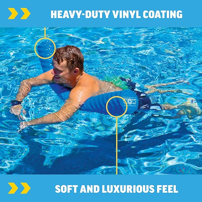 WOW World of Watersports First Class Foam Pool Noodles for Swimming and Floating, Pool Floats, Lake Floats