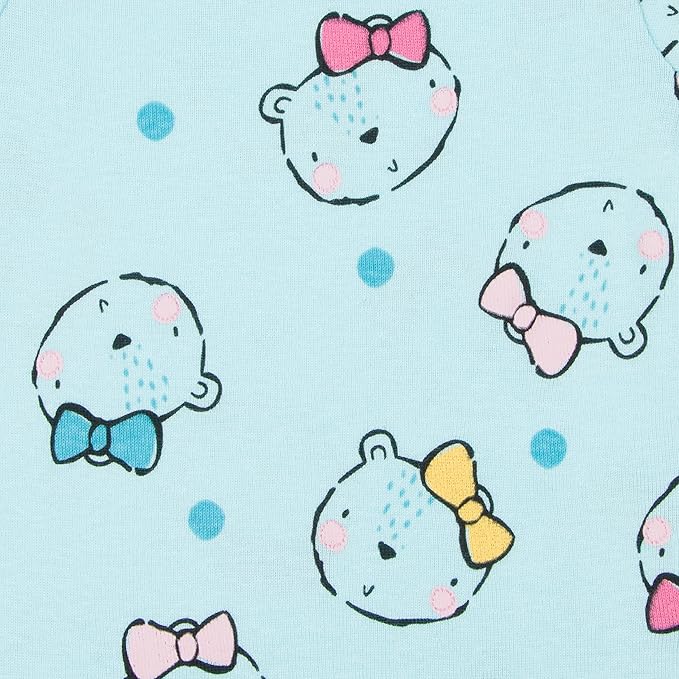 Gerber Baby Girls' 5-Pack Short Sleeve Variety Onesies Bodysuits