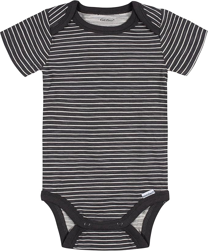 Gerber baby-boys 5-pack Short Sleeve Variety Onesies Bodysuits