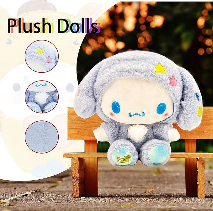 Kawaii Plush Toys, Cute Cartoon Series Anime Plush Dolls Suitable for Boys Girls and Anime Fans Gifts