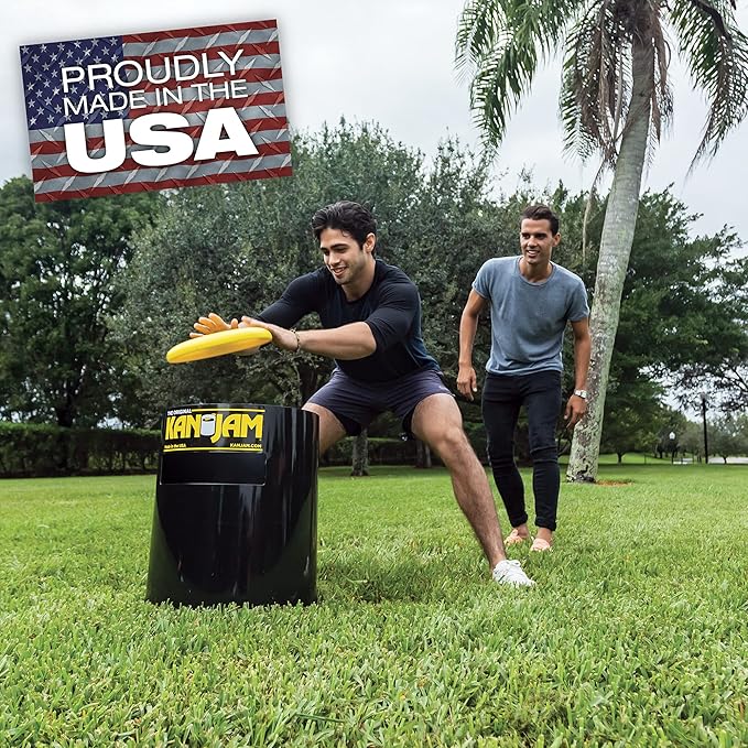 Kan Jam Disc Toss Game - American Made Outdoor Game for The Backyard, Beach, Park, Tailgates - Original, Illuminate, Pro, Travel Edition, and Carry Bag Only