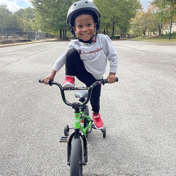 12 14 16 18 Inch Kids Bike BMX Style Bicycle with Training Wheels Coaster Brake for 1-10 Years Old Toddlers Boys Girls Multiple Colors