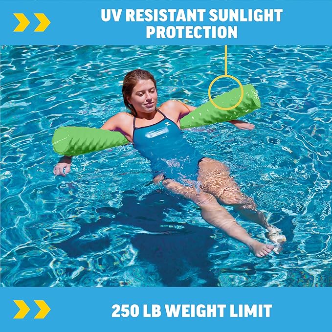 WOW World of Watersports First Class Foam Pool Noodles for Swimming and Floating, Pool Floats, Lake Floats