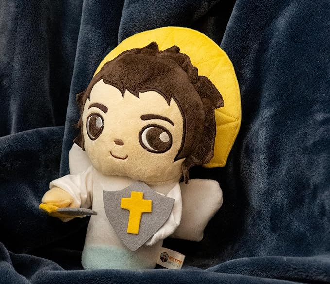 Guardian Angel Plushie - Perfect for Baby Gifts, Baptism Gifts, Catholic Gifts, Christian Gifts, for Your Godson or Goddaughter, Baby, Toddler and More! Adorable and Inspirational!