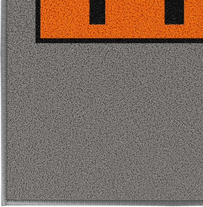 Ottomanson Children's Collection Garden Rug, 2'7" x 6' (Runner), Gray/Multi