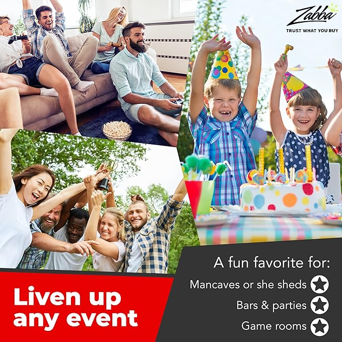 Elite Sportz Ring Toss Game -Games for Man Caves, Apartments, and Outdoor Fun - Gift for Adults and Kids - Indoor & Outdoor Games for Family and Friends - Dorm Games, Party Games, Gifts for Men Women