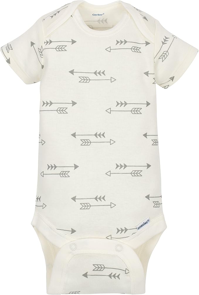 Gerber baby-boys 5-pack Short Sleeve Variety Onesies Bodysuits