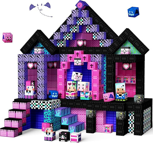 GobiDex 100PCS Magnetic Blocks for Girls, Build MagWonder with Magnet Building Toys Set, Princess Sensory Gift for Boys Girls Birthday (1 inch)