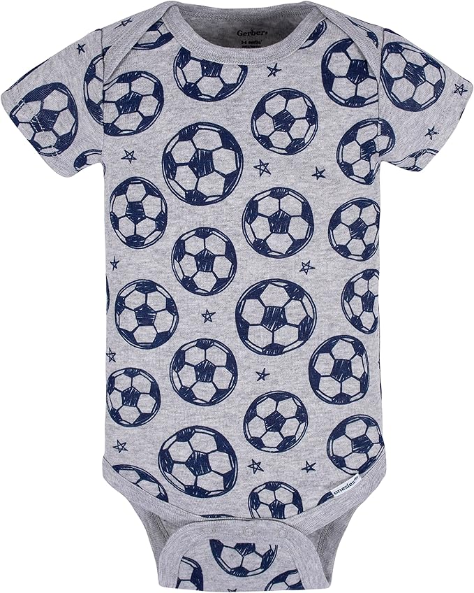 Gerber baby-boys 5-pack Short Sleeve Variety Onesies Bodysuits