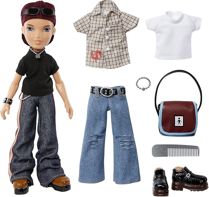 Bratz 20 Yearz Special Anniversary Edition Original Boy Fashion Cameron with Accessories and Holographic Poster | Collectible Doll | for Collector Adults and Kids of All Ages