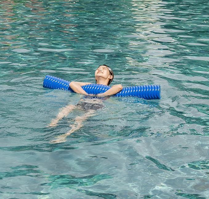 IMMERSA Jumbo Swimming Pool Noodles, Premium Soft Water-Based Vinyl Coating and UV Resistant Foam Noodles for Swimming and Floating, Lake Floats, Pool Floats for Adults and Kids.