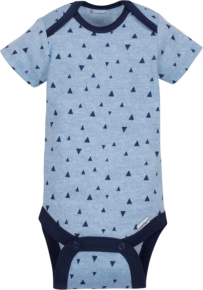 Gerber baby-boys 5-pack Short Sleeve Variety Onesies Bodysuits