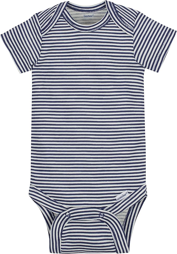 Gerber baby-boys 5-pack Short Sleeve Variety Onesies Bodysuits
