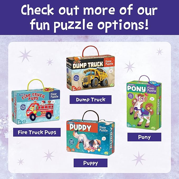 Peaceable Kingdom Shimmery Butterfly Floor Puzzle – 53-Piece Giant Floor Puzzle for Kids Ages 5 & up – Fun-Shaped Puzzle Pieces – Great for Classrooms