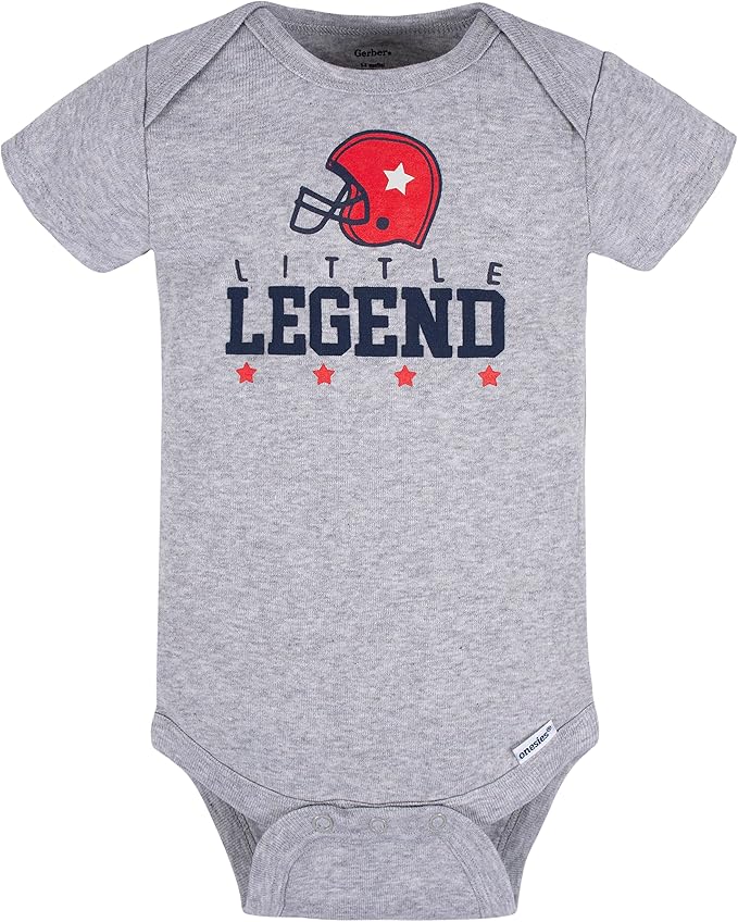 Gerber baby-boys 5-pack Short Sleeve Variety Onesies Bodysuits