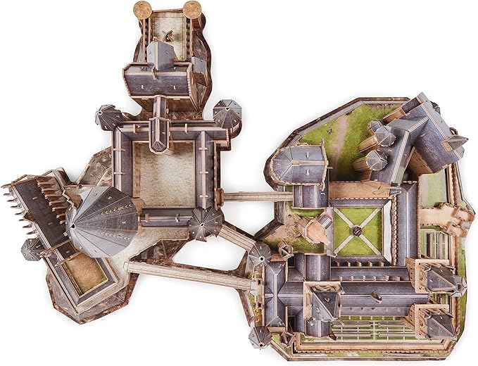 4D Build, Harry Potter Deluxe Hogwarts Castle with Astronomy Tower & Great Hall Over 2ft. Wide Model Kit 384 Pcs | 3D Puzzles for Adults & Teens 12+