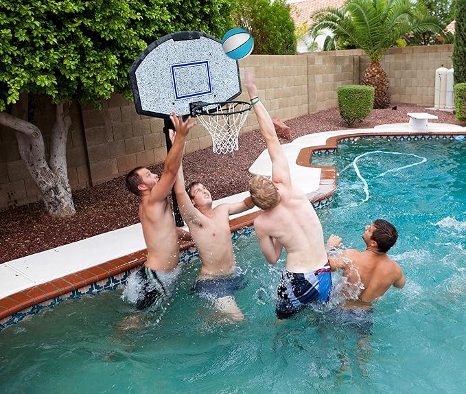 Botabee Swimming Pool Basketball | Waterproof Mini Basketball for Pool Hoop | Anti-Slip Textured Grip