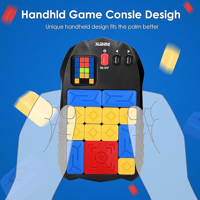 Super Slide Games, Puzzle Games - with 500+ Levels, Electronic Brain Games - STEM Learning Toy, Brain Teaser Puzzle Fun for All Ages