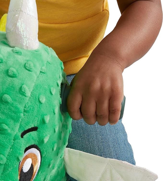 Radio Flyer Jade The Magical Dragon with Interactive Lights and Sounds, Ride On Toy for Toddlers Ages 1-3, Green Dragon Toy for Kids