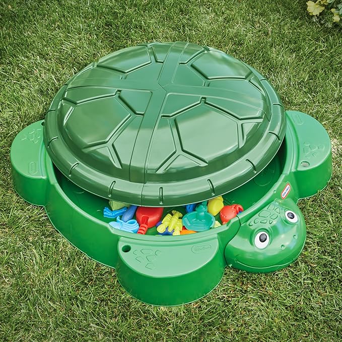 Little Tikes Turtle Sandbox, for Boys and Girls Ages 1-6 Years