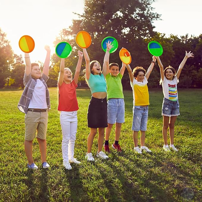 Toss and Catch Ball Game - Ideal Outdoor Beach, Pool & Yard Toy for Toddlers and Kids Ages 4, 5, 6, 7, 8+, Perfect for Boys Girls - Great Birthday Gift & Easter Basket Stuffer