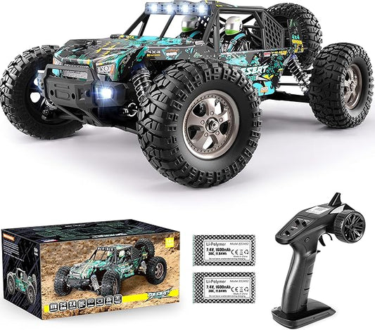HAIBOXING 2995 Remote Control Truck 1:12 Scale RC Buggy 550 Motor Upgrade Version 42KM/H High Speed RC Cars, Electric Powered 4X4 Off-Road RTR Ideal Hobby for Kids& Adults 40+ Min Play