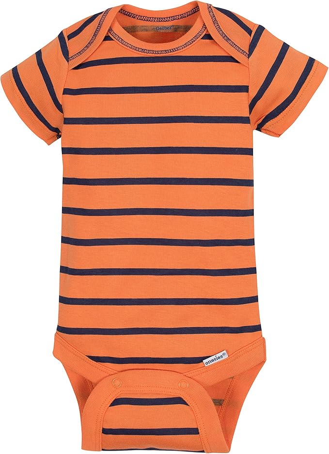 Gerber baby-boys 5-pack Short Sleeve Variety Onesies Bodysuits