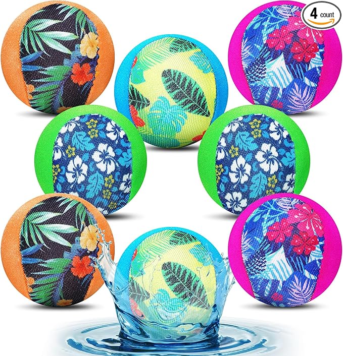 Water Skipping Ball for Children Water Bouncing Beach Pool Toy Ball for Adult Swimming Pool Games Party Favors Decoration