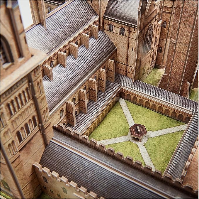 4D Build, Harry Potter Deluxe Hogwarts Castle with Astronomy Tower & Great Hall Over 2ft. Wide Model Kit 384 Pcs | 3D Puzzles for Adults & Teens 12+